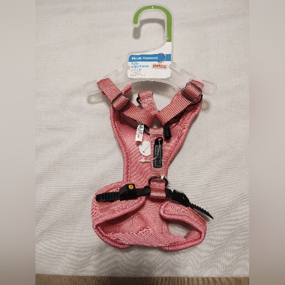 Petco Pink Adjustable Dog Harness
